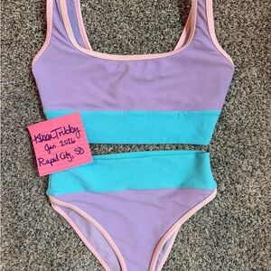 LainSnow Kiawah Cotton Candy Bikini Set